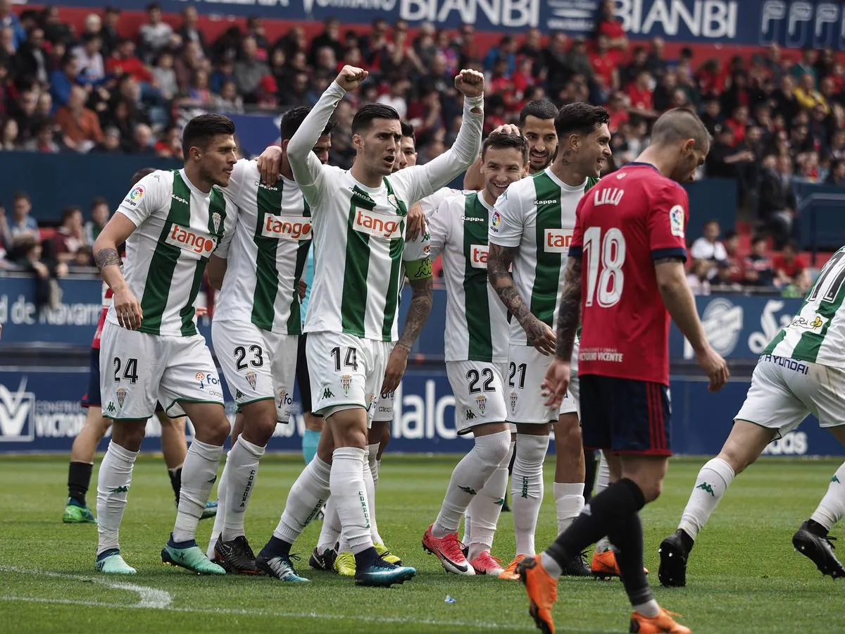 El Córdoba CF logra un punto de oro ante el Club Atlético Osasuna (1-1)